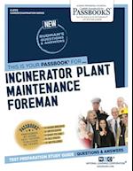 Incinerator Plant Maintenance Foreman (C-2773), 2773