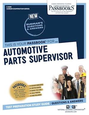 Automotive Parts Supervisor (C-2841), 2841