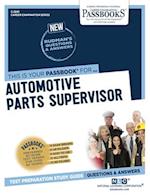 Automotive Parts Supervisor (C-2841), 2841