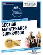 Section Maintenance Supervisor