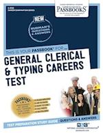 General Clerical & Typing Careers Test (C-3720), 3720
