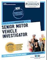 Senior Motor Vehicle Investigator, Volume 3935