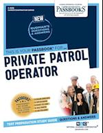 Private Patrol Operator (C-4208), 4208