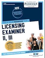 Licensing Examiner II, III, Volume 4829