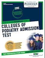 Colleges of Podiatry Admission Test (CPAT)