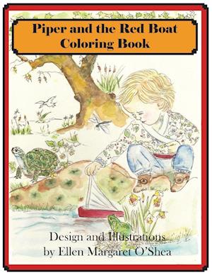 Piper and the Red Boat Coloring Book