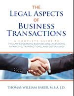 The Legal Aspects of Business Transactions