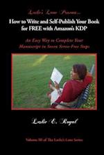 How to Write and Self-Publish Your Book for Free with Amazon's Kdp