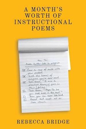 A Months Worth of Instructional Poems