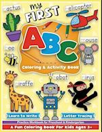 First ABC Coloring and Activity Book