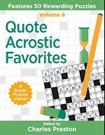 Quote Acrostic Favorites