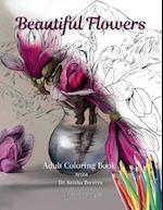 Beautiful Flowers Coloring Book 