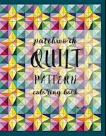 Patchwork Quilt Pattern Coloring Book 