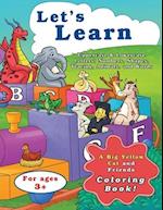 Let's Learn Uppercase & Lowercase Letters, Numbers, Shapes, Tracing, Animals, and Words 