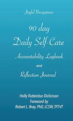 90 day Daily Self-Care Accountability Logbook and Reflection Journal 