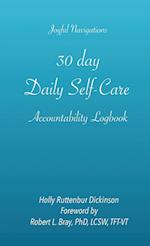 30 day, Daily Self-Care Accountability Logbook 