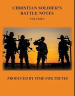 Christian Soldier's Battle Notes 