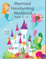 Mermaid Handwriting Workbook 