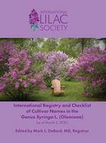 International Registry and Checklist of Cultivar Names in the Genus Syringa L. (Oleaceae) 