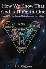 How We Know That God is Three-in-One