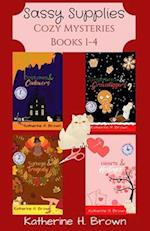 Sassy Supplies Cozy Mysteries Books 1-4 