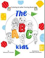 The ABC Kids: Coloring & Letter Tracing Book (Naturebella's Kids Multicultural Series) 