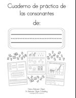 Cuaderno de práctica de las consonantes