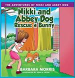 Nikki and Abbey Dog Rescue a Bunny 