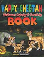 HAPPY CHEETAH Halloween Coloring & Creativity BOOK 