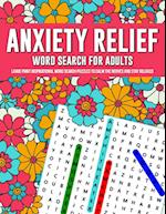 Anxiety Relief Word Search Puzzles For Adults