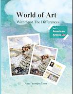 World of Art With Spot the differences, American Artists [New Edition]