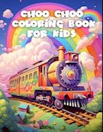 Choo Choo Coloring Book For Kids