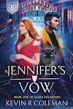 Jennifer's Vow (Large Print Edition) 