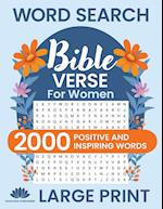 Word Search Bible Verse for Women (Large Print)