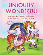 Uniquely Wonderful: An Inspirational Children's Coloring Book 