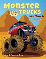 Monster Trucks Färbung Buch Punktmarker Geschicklichkeit mit der Schere