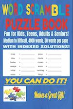 Word Scramble Puzzle Book