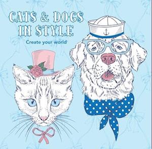 Colouring Book Cats and Dogs in Style