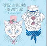 Colouring Book Cats and Dogs in Style