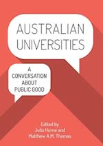 Australian Universities: A conversation about public good 