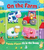 Peg Puzzle Book - On the Farm