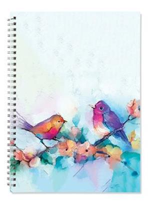 Watercolor Birds Journal A4