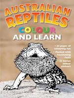 Australian Reptiles-Color and Learn