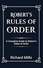 Robert's Rules of Order