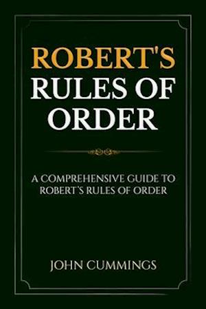 Robert's Rules of Order