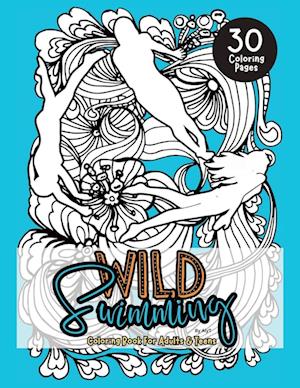 Wild Swimming Coloring Pages For Adults & Teens