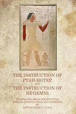 The Instruction of Ptah Hotep