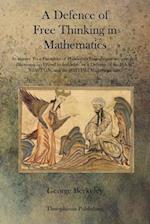 A Defence of Free Thinking in Mathematics