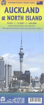 Auckland & North Island, International Travel Maps