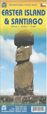 Easter Island & Santiago, International Travel Maps
